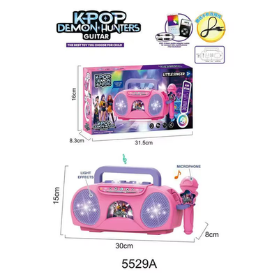 #ad K Pop Demon Music Microphone Toy for Kids – Light Up Singing Microphone $24.95