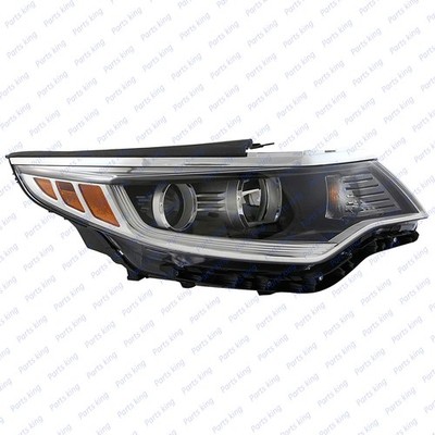 For 2016 2017 2018 Kia Optima Headlight Assembly Passenger 92102D5000 with Bulb