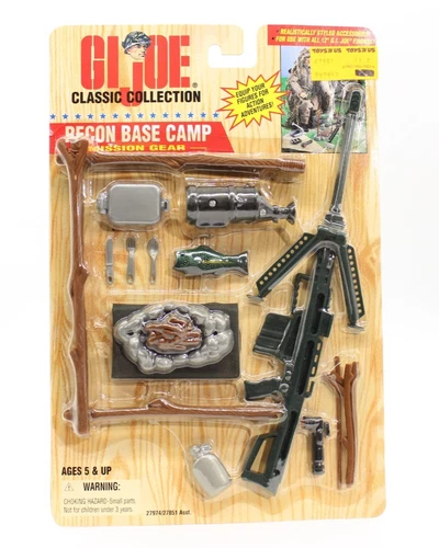 GI Joe Classic Collection Recon Base Camp Mission Gear 1997 Hasbro