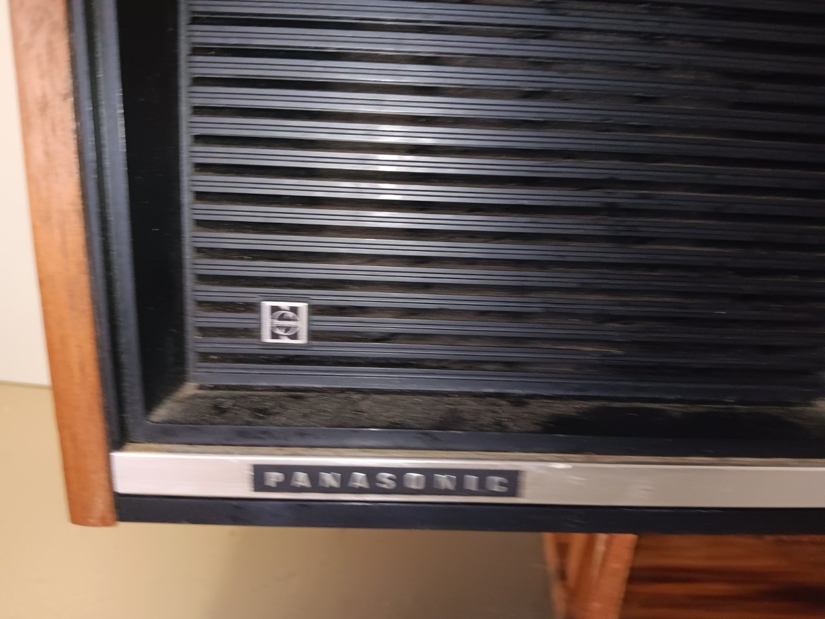 Vintage Panasonic Fm/am Table Top Radio 1970s Made Japan