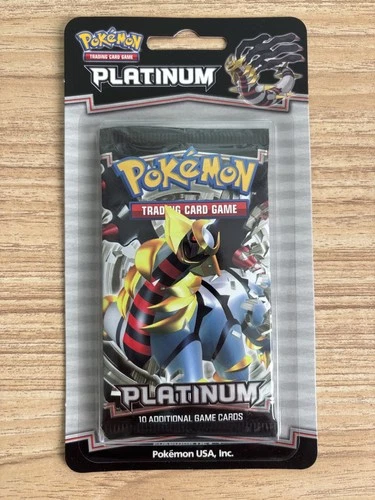 Pokemon TCG Platinum Base Set Booster Blister Pack New Factory Sealed Giratina