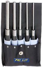 Durchschlag Splinttreiber Durchschl&auml;ger 5-teiliges Set ger&auml;ndelter Griff W2683