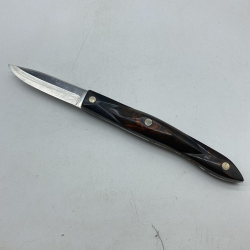 Cutco 1720 Brown Swirl Handle 2 3/8" Blade Paring Knife Made in USA eBay