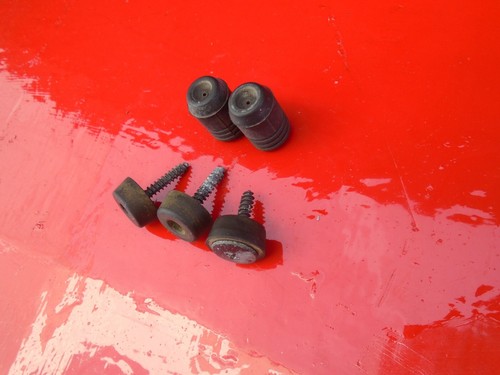 04 05 06 07 08 ACURA TL DOOR PANEL SCREW WITH RUBBER CUSHION SET OEM 5 PIECES - Picture 3 of 5