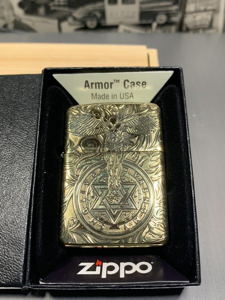 Zippo Windproof Armor 5-side Peace angels Happiness New | eBay