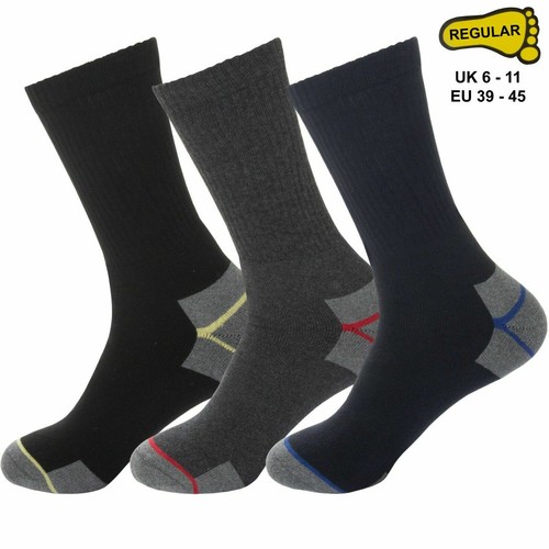  Herren Arbeitssocken Bauherren Stiefel dick strapazierfähig Arbeitskleidung Socke UK 6-11 UK11-14 - Bild 13 von 18