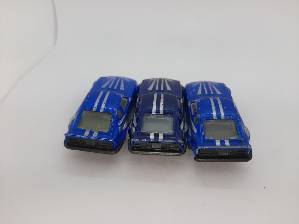 Vintage Blue w Silver Stripes ZEE ZYLMEX D75 DATSUN 260Z Lot Of 3
