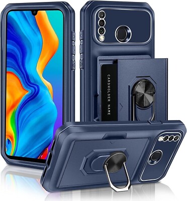 Huawei P30 Lite Phone Case Protective Cover, Wallet Card Slot