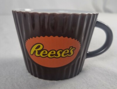 Reese's Becher, Sammlerstück, dunkelbraun & weiß
