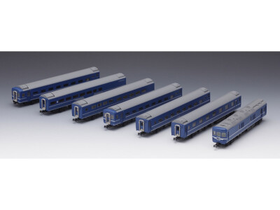 Tomix 98802 - Personenwagen Set Express-Schlafwagen JNR 24 Serie 25-100 7-teilig