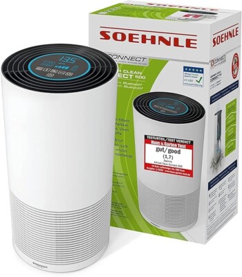 Soehnle Airfresh Clean Connect 500 mit Bluetooth, Luftreiniger