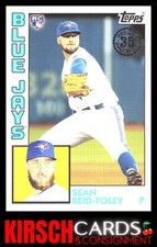 Sean Reid-Foley 2019  Topps #84R-SR 1984 Baseball Rookies (Toronto Blue Jays)