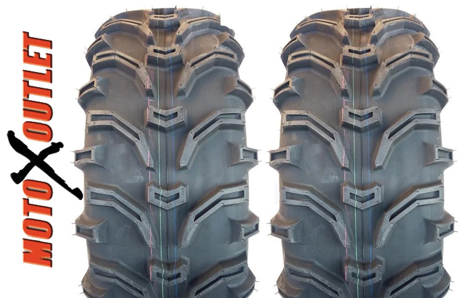 Honda 400 Rancher 420 Tires ATV 350 24X8-12 24x10-11 Kenda Bear Claw Set 4x4 Foto 2 de 4