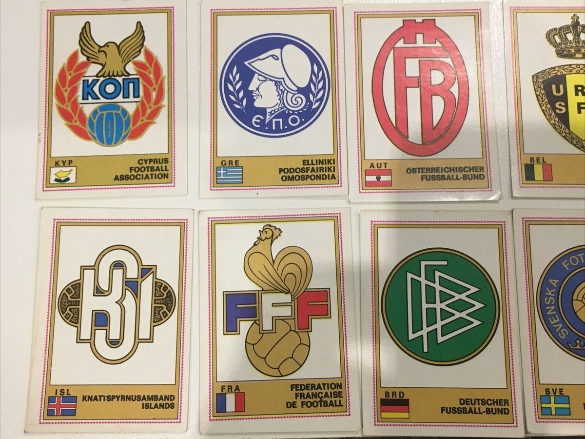 Autocollant Panini Euro Football 76/77 – Tchécoslovaquie N°20 – Original Non Collé