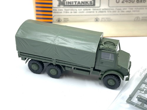 Roco Minitanks 1/87 Nr. 620 Unimog 6x6 Set New old Stock #CI - Foto 4 di 4