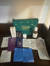 Kiehl  s 17pc Travel Set with Pouch New 78 Value