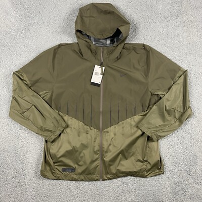 Nike Storm-Fit Adv Running Division Jacket Menx 2XL Green Aerogami