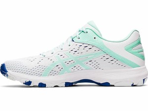 asics gel professional ff white netball trainers