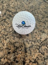LOGO GOLF BALL-ORIGINAL LAKE CHESDIN GOLF CLUB-VA-OLDER LOGO