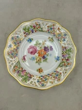 SCHUMANN / BAVARIA DRESDEN DESIGN BREAD & BUTTER PLATE 6”