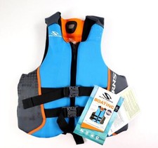Stearns V1 Series Boating PFD Blue Life Vest Men  s XL 44-46 in Chest NEW