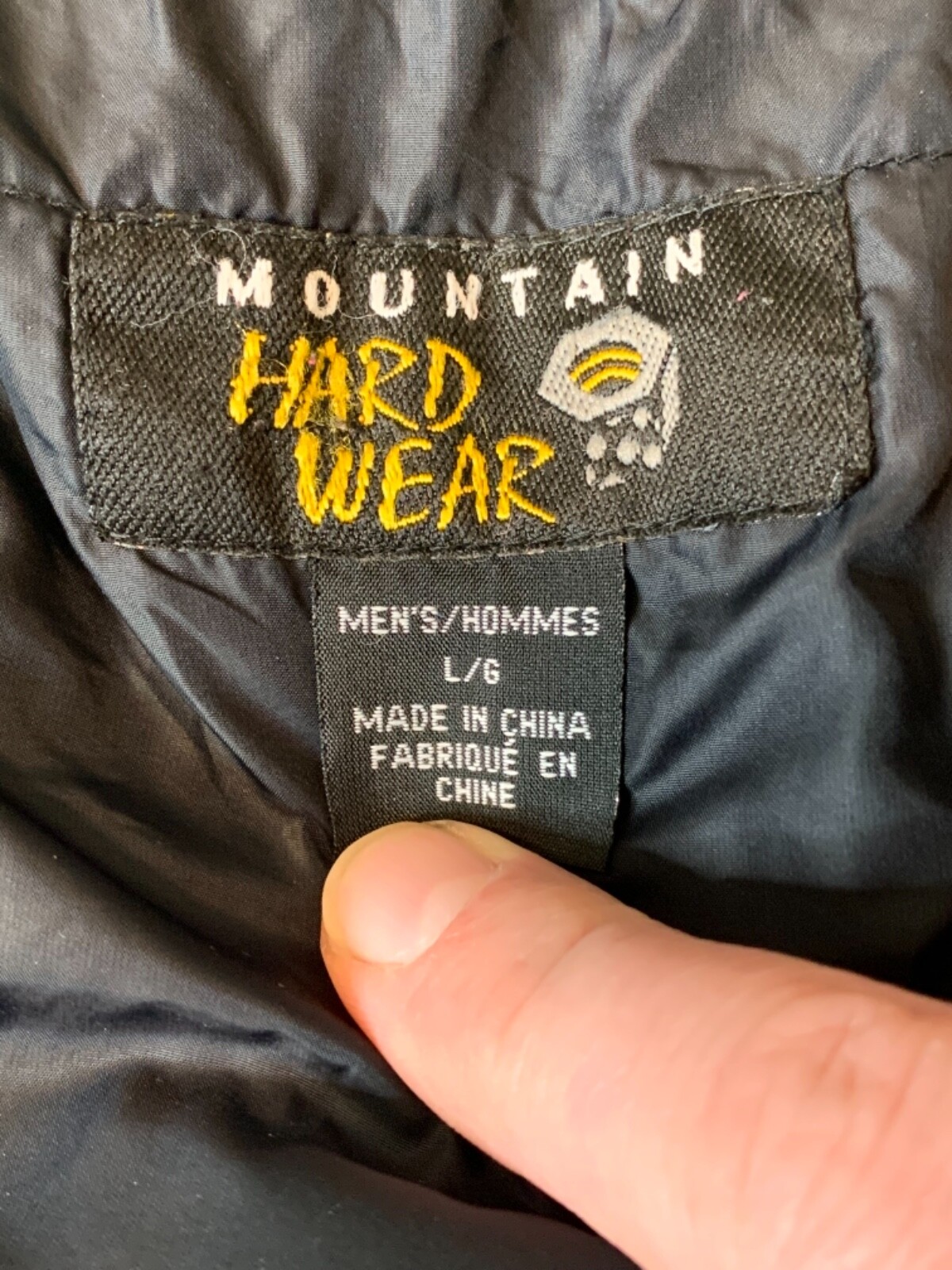 Mountain Hard Wear Offwidth Primaloft Jacket Men’s L Dark Gray Soft