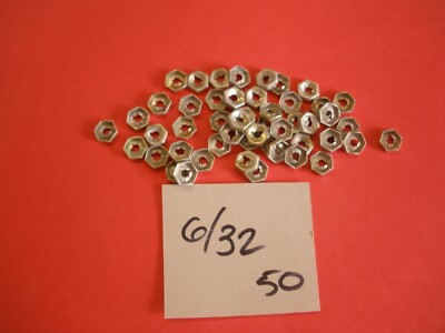 Aircraft Engine Tinnerman  Palnut Locknut 6/32 - 50 pcs. AN356-632