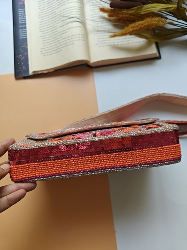 Dupe Handmade Beaded Shoulder Bag Viral Bag - Picture 5 of 7