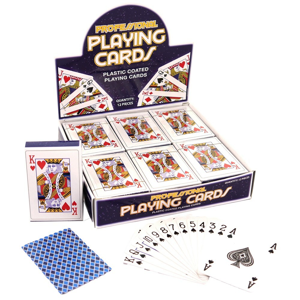 PROFESSIONAL PLASTIC COATED CARDBOARD (laminated) PLAYING CARDS eBay