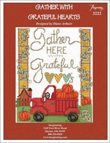 Gather With Grateful Hearts Counted Cross Stitch Pattern By Diane Arthurs - Picture 2 of 2