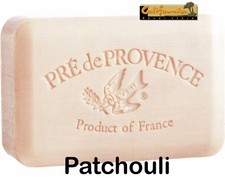 Pre de Provence PATCHOULI 250 Gram French Soap Bath Shower Bar Shea Butter XL