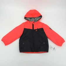 Oshkosh B'gosh Boys 2T Orange Hooded Jacket NWT 50