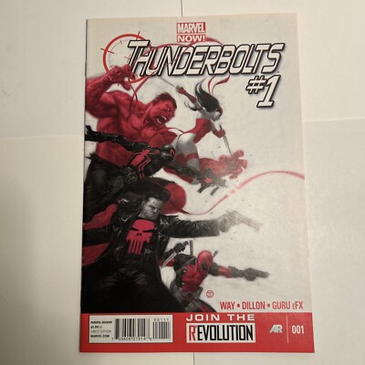 Thunderbolts # 1, Marvel Comics 2013, 2nd Series.