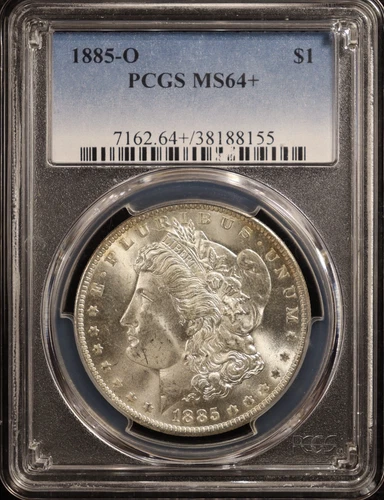 1885-O Morgan Dollar - PCGS MS64+ PLUS - Outstanding Luster & Eye Appeal! PQ+