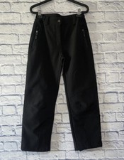 Magellan Ski Pants, Snowboarding Pants, Youth Size XL 16 Black Zipper Pockets
