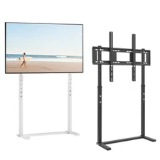 Universal TV Mount Stand Floor Base for Corner Bedroom Height Adjustable 32-100"
