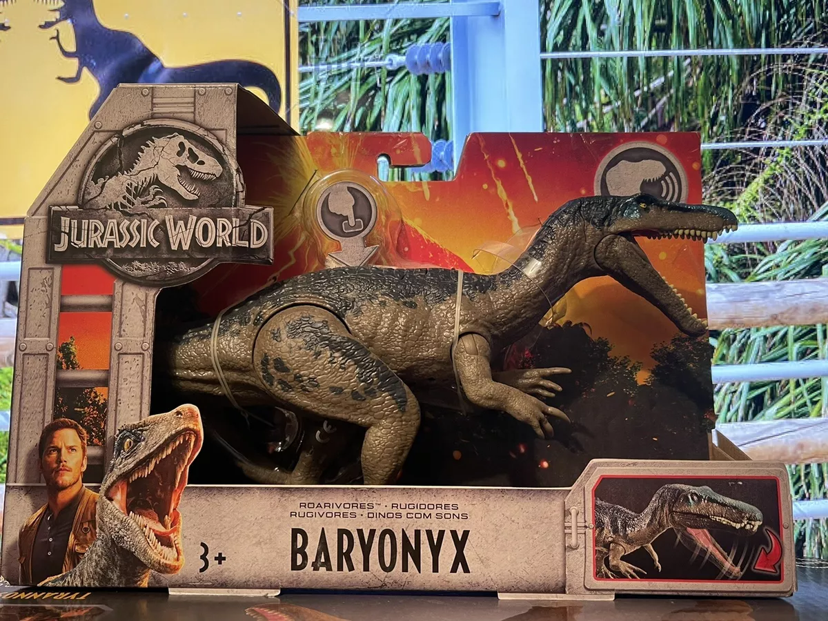 Jurassic world roarivores baryonyx hotsell
