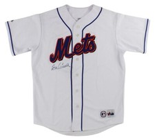 Tom Seaver Signed New York Mets Majestic White MLB Jersey
