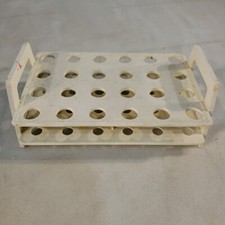Nalgene Microcentrifuge Tube Rack Holder 24 Well 4x6 Plastic Polypropylene