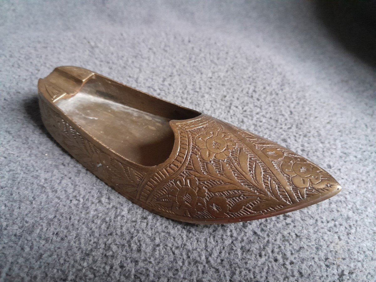 Vintage Ornate Solid Brass 6