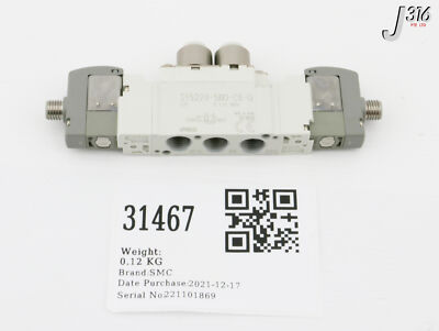 31467 SMC SOLENOID VALVE (NEW) SY5220-5WO-C6-Q | eBay