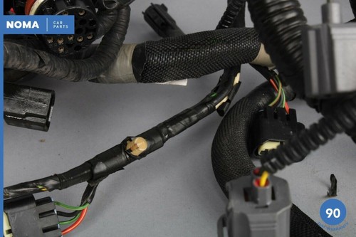 06-09 Jaguar X350 XJ8 4.2 Engine Motor Wiring Harness 6R8T12B637BE OEM - Picture 10 of 12