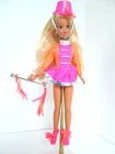 1992 Barbie Skipper Baton Twirling Outfit Vintage Pink Orange Hat Boots  #3931 C
