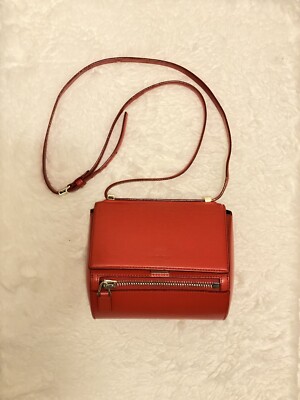 Givenchy Pandora Box Mini Red Leather