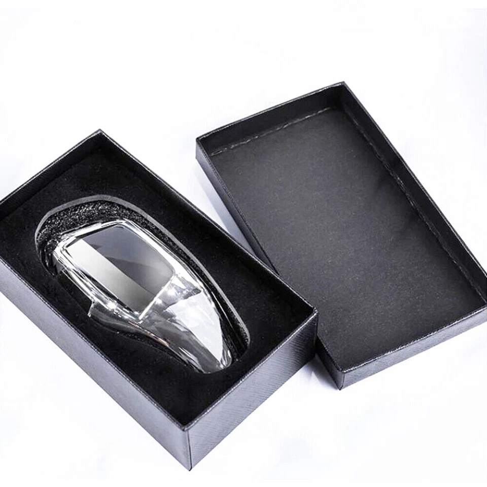 1x Cubierta de perilla de cambio de marchas de cristal de roca para BMW F20 F30 F10 F32 F25 X5 Foto 3 de 4