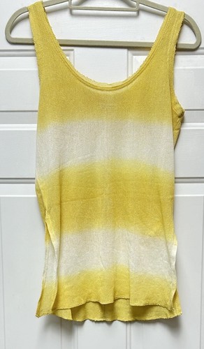 Free People We The Free Size SMALL Tank gestreift gelb weiß - Bild 2 von 4