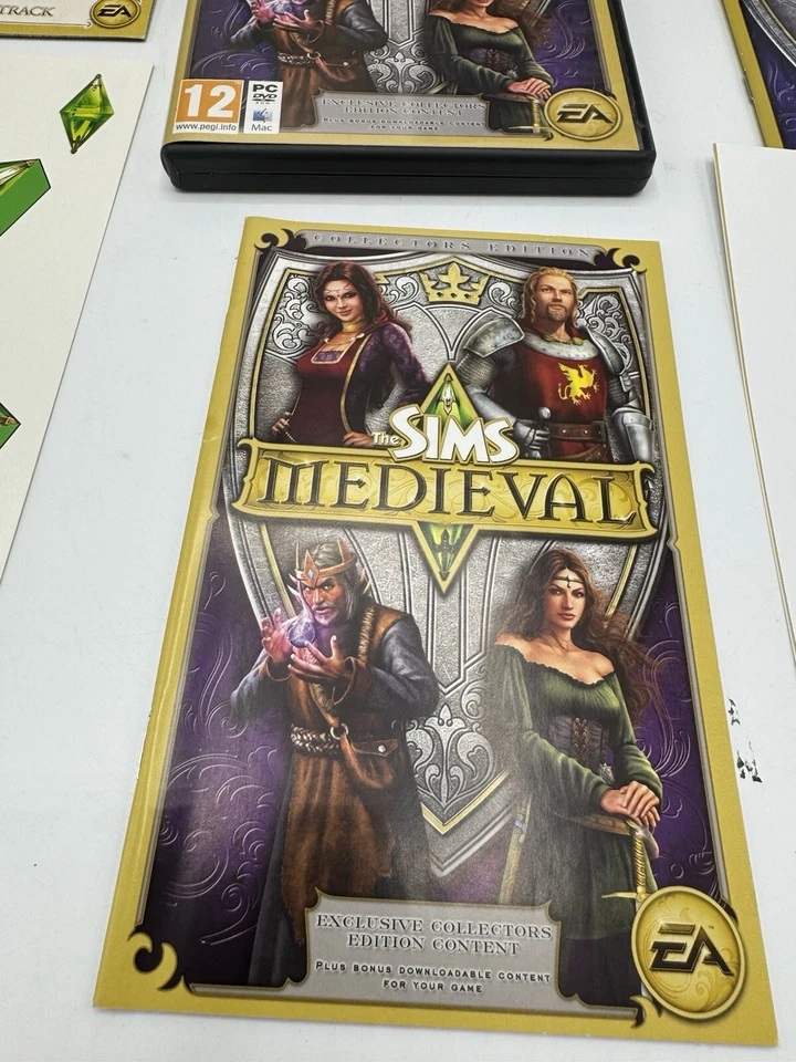 THE SIMS Medieval Collector's Edition PC Game Poster, CD Soundtrack EA Icon - Image 3 of 4