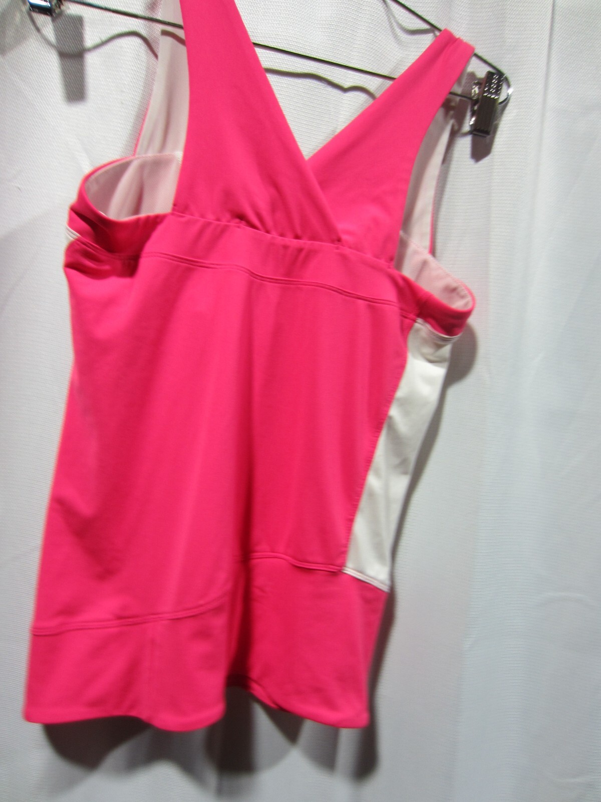 Top Salomon Whisper Active Wear Rosa Bianco Donna Piccola