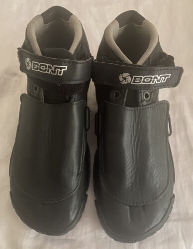 Bont Cycling Shoes Black TPU Protector Size 43 9.5 Used - Picture 1 of 12