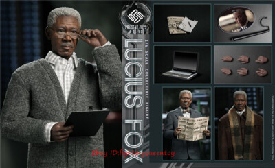 PRESENT PT-sp13 Batman Lucius Fox Weapon Specialist 1/6 Figure